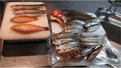まな板の上の魚達