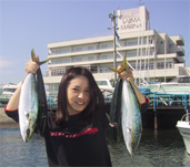 狙い通りの釣果にニッコリ!