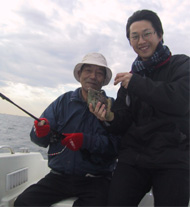 元磯釣り師と??釣り師